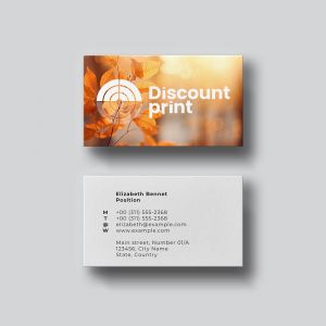 Professionelt trykt visitkort – eksklusivt design til netværk, branding og firmapræsentation