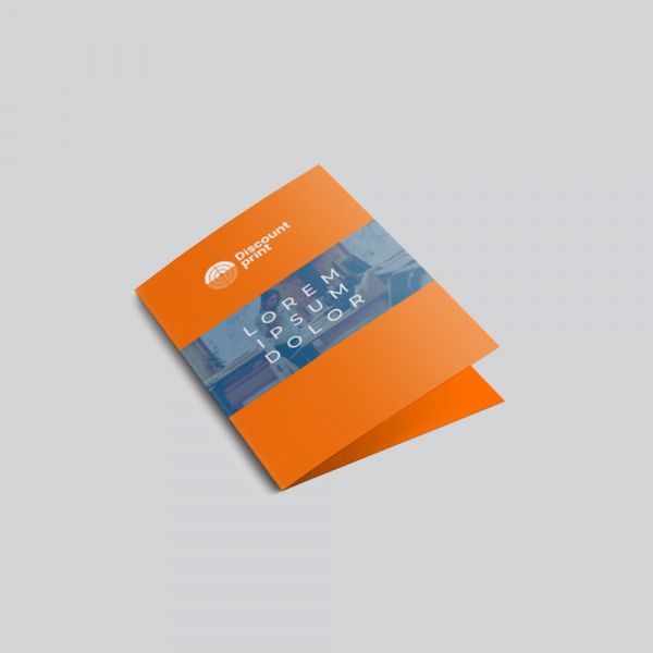 Folder med midterfals – klassisk og stilrent design til firmapræsentationer og kampagnemateriale